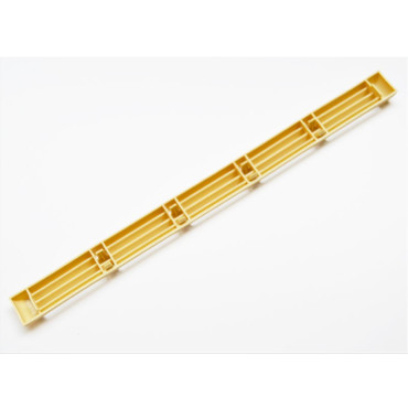 Grille aération clipsable ivoire