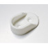Support blanc pour tube penderie