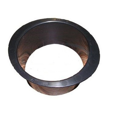 Passe plancher noir Diam. 122 mm