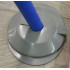 Cache base tuyau gris Diam. 18 mm
