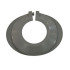 Cache base tuyau gris poussière diam. 42 mm