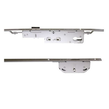 Crémone Ellbee Multipoint pour porte PVC lg 156 cm