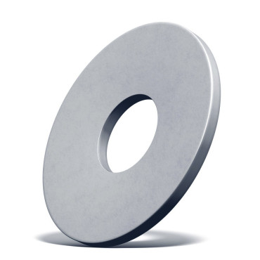 Rondelle plate 24x45x4  zinguée