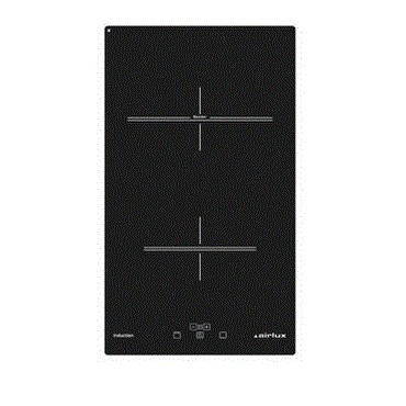 Dominio induction noire 2 foyers
