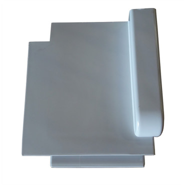 Naissance pour Gouttière PVC blanche