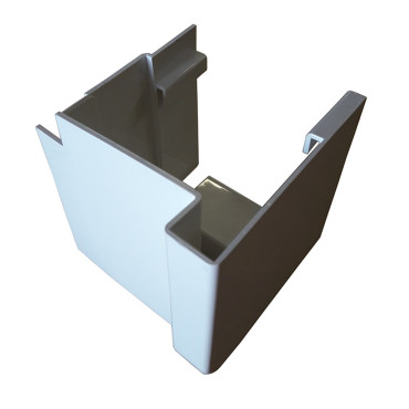 Naissance pour Gouttière PVC blanche
