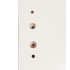 Porte condamnation 2038x530mm blanche