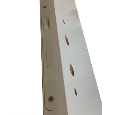 Porte condamnation 2038x530mm blanche