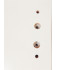 Porte condamnation 2038x530mm blanche droite