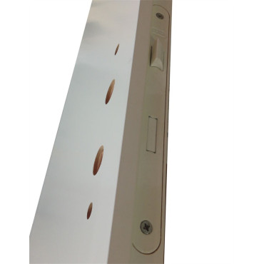 Porte condamnation 2038x530mm blanche droite