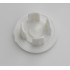 Capuchon pour douche blanc