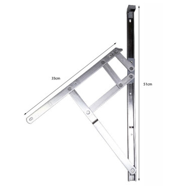 Compas renforcé 510 mm paire