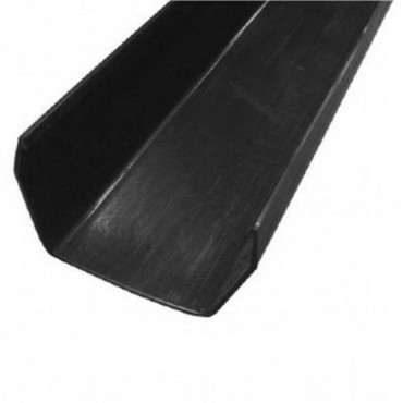 Gouttière noire 2m