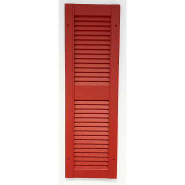 Persienne rouge 985mm x 305mm