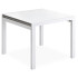 Table à rallonge cashmere mat 800x800mm