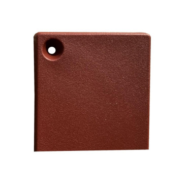 Chaise GUM rouge bulgare-structure moulée en polypropylène