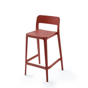Tabouret bas GUM Polipropylène Rouge bulgare