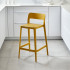 Tabouret bas GUM Polipropylène Jaune ocre