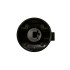 Bouton noir plaque gaz