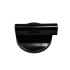Bouton noir plaque gaz