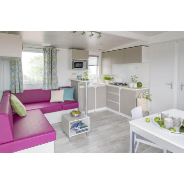 HOUSSE SIMILI CUIR Fuschia