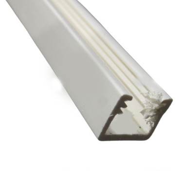 Embase pour couvre joint blanc pour mur