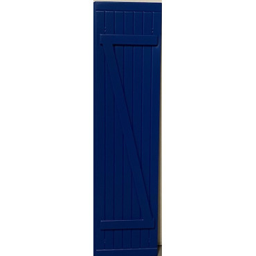 Volet Z Gauche BLEU GENTIANE 1090x295