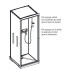 Cabine 100x80