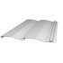Lame de bardage PVC blanc 3800x288mm
