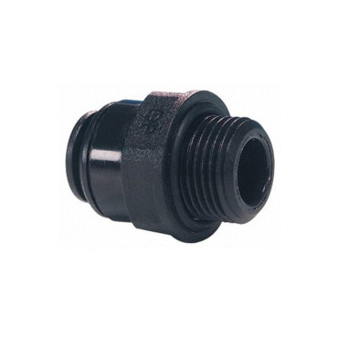 Union simple mâle 1/2 en laiton pour tuyau diam. 12 mm