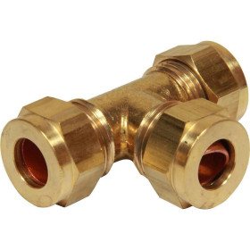 Té égal gaz 22 mm