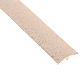 Profilé de finition à enfoncer « T » Nimbus blanc 22 mm - 2,44 m
