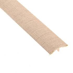 Profilé de finition à enfoncer « T » Oaska gris clair 22 mm - 2,44 m