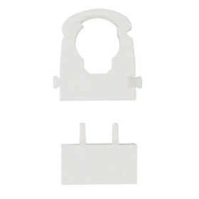 Colliers de fixation 22 mm blancs JG Speedfit - lot de 50