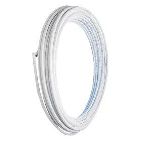 Tube PER barrière blanc 22 mm JG Speedfit - longueur droite de 3 m