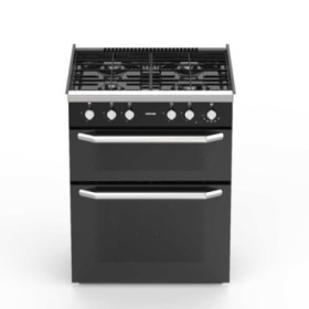 Cuisinière Thetford Cocina gaz noire sans couvercle SCK17997-SP