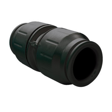 Manchon droit égal 12 mm noir JG Speedfit (PM0412E)
