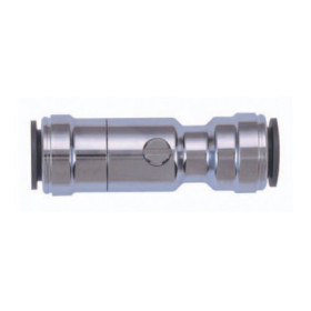 Vanne d'arrêt 22 mm laiton chromé JG Speedfit (22HSV)