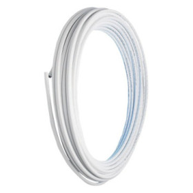 Tube PER barrière blanc 22 mm JG Speedfit - couronne de 50 m