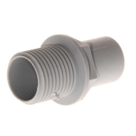 Raccord de cuve 28 mm vers 1" pour eaux usées