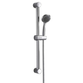 Barre de douche avec pommeau et flexible