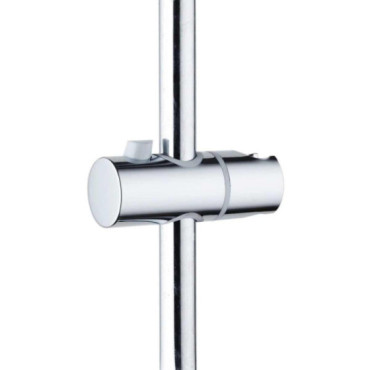 Support coulissant de pommeau pour barre de douche 25 mm