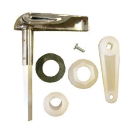 Manette de chasse pour réservoir de WC