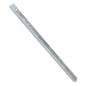Piquet d'ancrage cornière acier 76 cm épaisseur 3 mm
