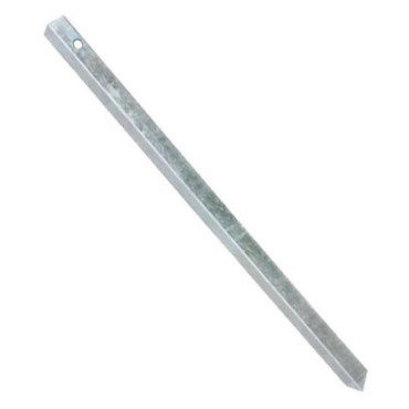 Piquet d'ancrage cornière acier 76 cm épaisseur 3 mm