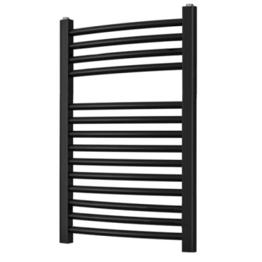 Sèche-serviettes radiateur noir mat 700 x 420 mm