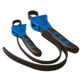 Clé à sangle caoutchouc - lot de 2