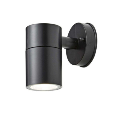 Applique extérieure Neso GU10 noire IP65 - simple ou double avec détecteur
