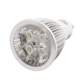Ampoule LED GU10 4 W blanc froid 4000 K - version longue 73 mm