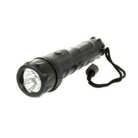 Lampe torche LED caoutchouc 3 LED